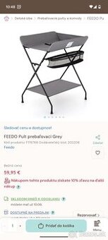 Pult na prebalovanie
