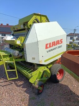 2005 CLAAS VARIANT 260 balikovač, sietka, rotor