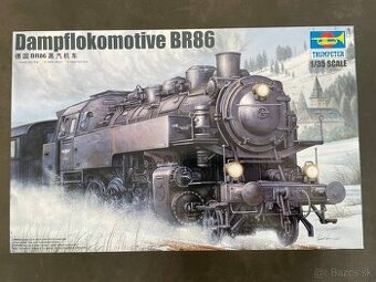 1/35 Dampflokomotive BR 86 (Trumpeter) + doplnky Eduard
