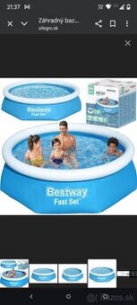 Bazen 3m, podlozka, kryt