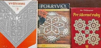Knihy Háčkovanie + Vyšívanie