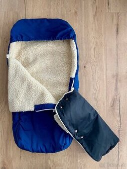 Zimný fusak OVČIE RÚNO a rukávnik OVČIE RÚNO