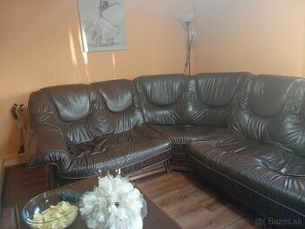 koženná sedačka v top stave