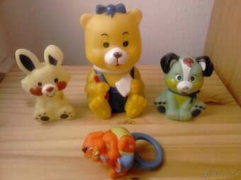 GUMOVÉ PÍSKACIE HRAČKY + RETRO SOMÁRIK