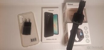Novy SAMSUNG A26 5G 128GB a nove MEBUS hodinky na sim - 1