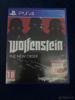 Predám hru na PS4 Wolfenstein