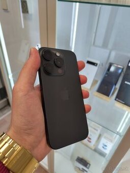 Apple iPhone 15 Pro 128GB Black Titanium - 2 Roky záruka