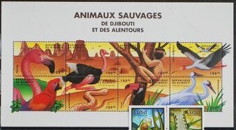 Poštové známky - Fauna 1050 - neopečiatkované