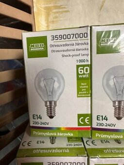 Žiarovky 60W klasické E14 malý závit