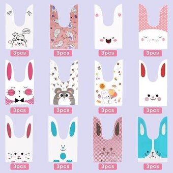 Set 36 ks slavnostních sáčků na sladkosti, sušenky