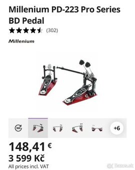 Dvojslapka Millenium PD223 PRO dvojkopak