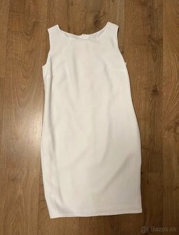 Biele elegantné šaty