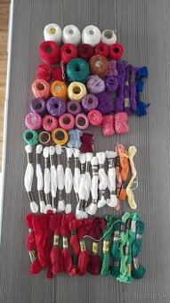 Bavlnky na vyšívanie