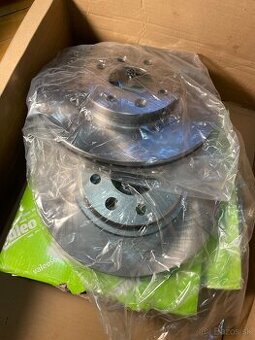 2x VALEO 186208 Brzdový kotúč