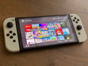 Nintendo Switch Oled Atmosphère 512GB SD Karta