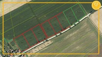 Investičné pozemky Alekšince 4221m2