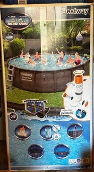 Predám bazén Bestway Power Steel Deluxe