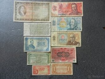 Bankovky 10 Kusov za 25€