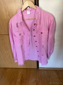 riflova bunda ruzova NOVA