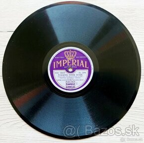 IMPERIAL - šelaková gramodeska z roku 1929 - 1
