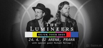 Predam 4 listky na The Luminers – Praha 24.4.2025