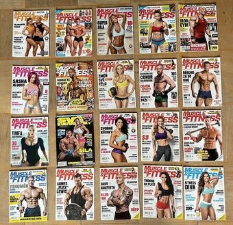 Zbierka časopisov Muscle&Fitness