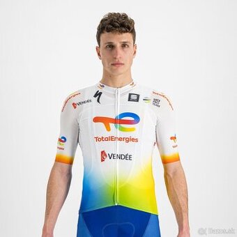 Sportful TotalEnergies Bodyfit Team biely