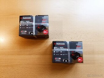 Nový Parkside Performance Smart Akumulátor 20V 4Ah, 2 kusy