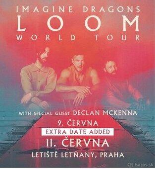 Lístok na Imagine dragons Praha