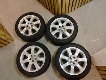 Krasne Originalne disky Toyota Avensis 5 x 100 +letne gumy