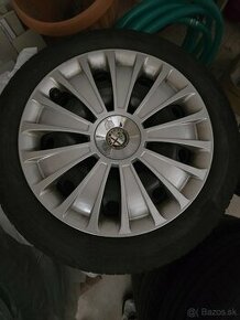 Zimné pneu R16 195/55 semperit+plech. Disky 4ks