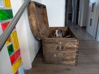 TRUHLICA regrutský kufor