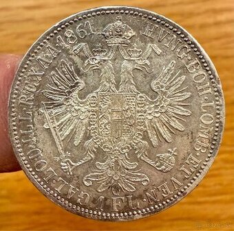 Predám 1 Florin 1861 A