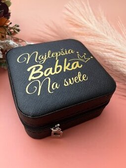 Šperkovnica pe najlepšiu babku + darčekové balenie