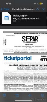 2 ks Separ BRATISLAVA 10.10.