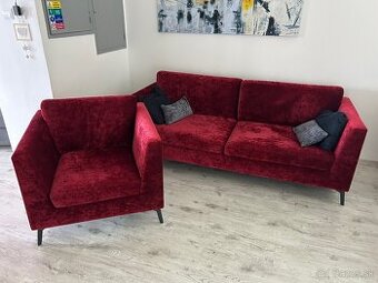 Nova sedacka s kreslom - Slovensky vyrobok