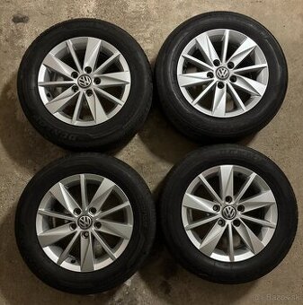 Predám originálne disky VW Golf 7 LYON – 15” 5x112 ET43
