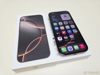 APPLE IPHONE 16 PRO 256GB ,DESRT TITANIUM,BATERKA 99%
