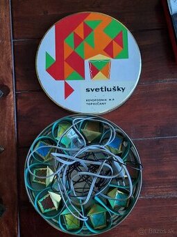 Staré vianočné svetlušky