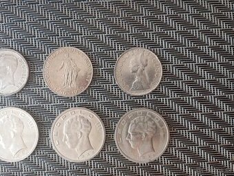 Predám rôzne strieborné mince