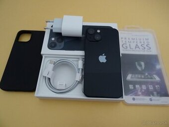 iPhone 13 MINI 128GB MIDNIGHT -ZÁRUKA 1 ROK-VELMI DOBRY STAV