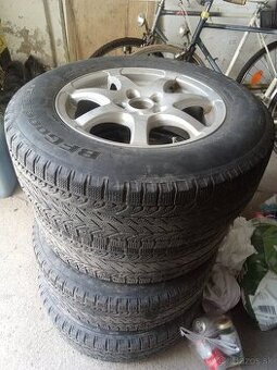 Alu disky 5x114,3 R16+pneu