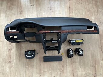 Škoda superb 2 airbagová sada palubovka - 1
