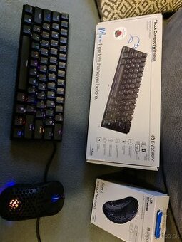 Predám GAMING SET-ENDORFY THOCK KEYBOARD + MOUSE ENDORFY LIX