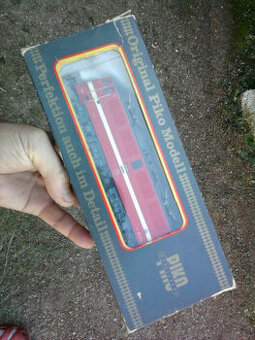 Stará východonemecká lokomotíva PIKO-HO (DDR 80té r.)