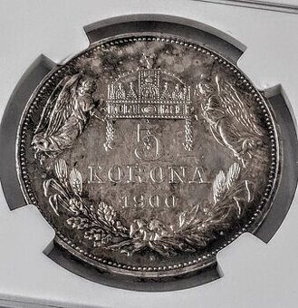 MINCE FJ.I UHORSKA 5KORONA 1900 TOP