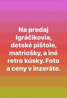 Predám Igráčikov, pištole, doplnky k vláčikom
