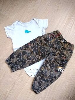 Maskáčové nohavice +zadarmo body