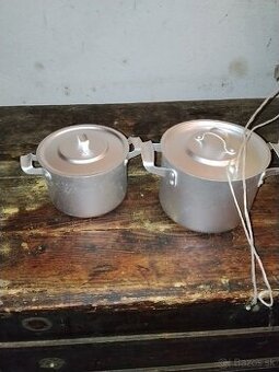 Hrnce 7 x s pokrievkami