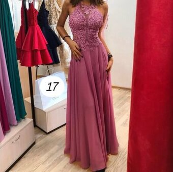 Spoločenské šaty ružové